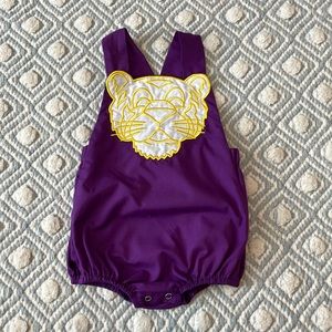 Purple and Gold Tiger Bubble